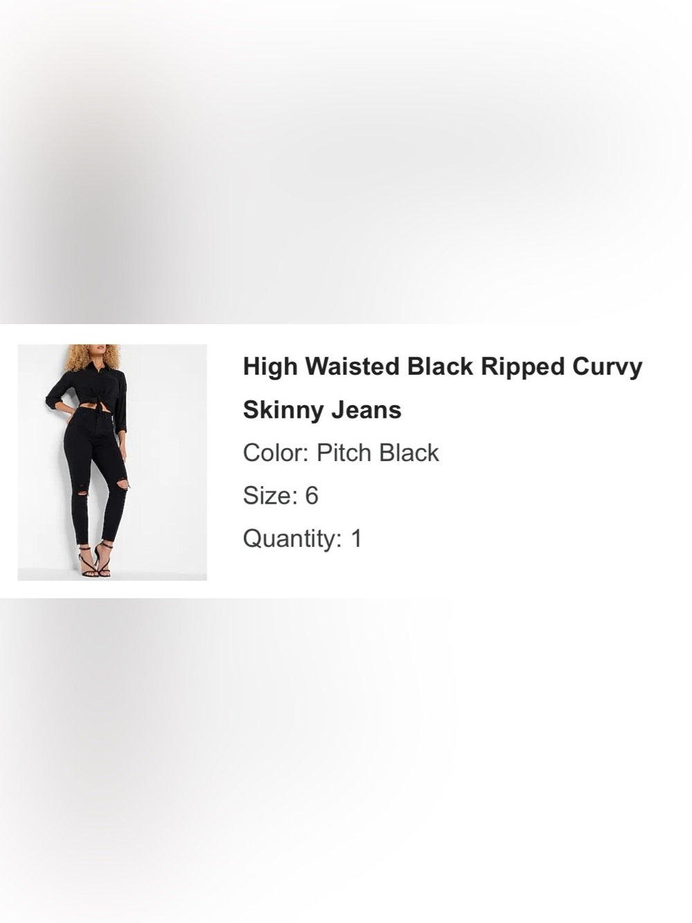 Express Black Skinny Jeans
